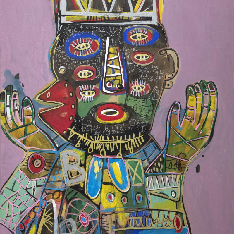Hako Hankson , The masks of initiation, 2024
