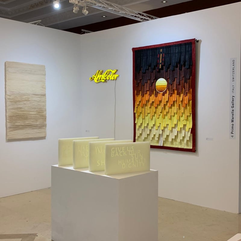 Primo Marella Gallery Booth | 1:54 Contemporary African Art Fair - Marrakech 2020