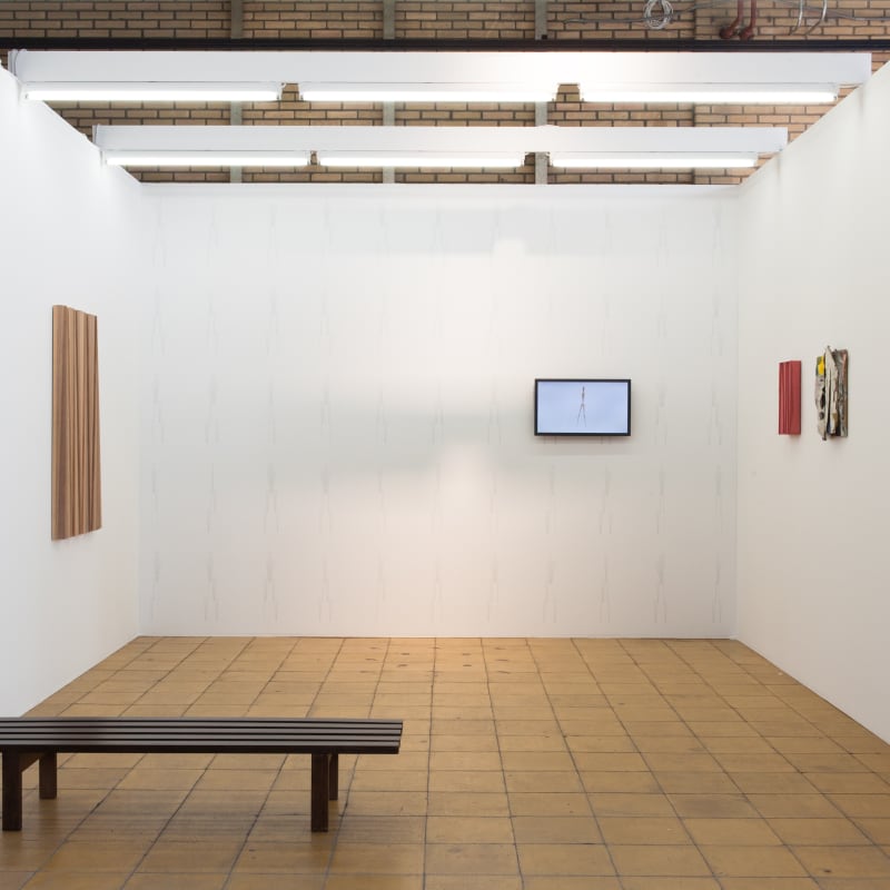 Installation view, Art Rotterdam 2015, Solo booth by Joseph Montgomery