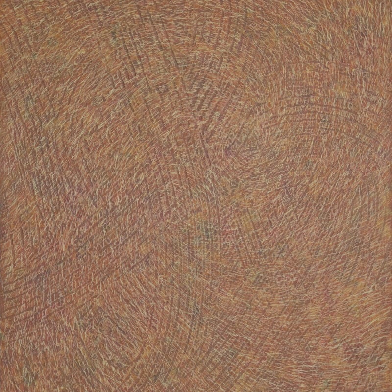 우병윤 Woo Byoung Yun  중첩 重疊 Superposition  2023 100.0x80.3cm  Plaster & gouache on wood panel