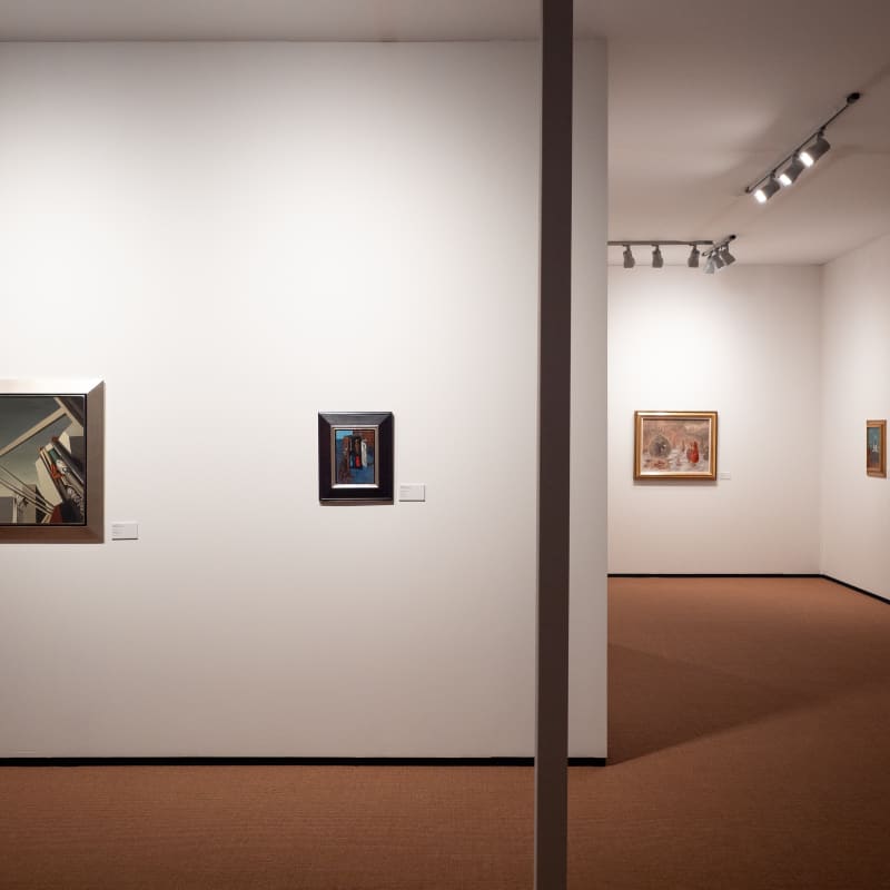 View of Landscapes of the Mind, Gallery Wendi Norris booth at Frieze Masters, October 2024. Photo by Michael Adair.