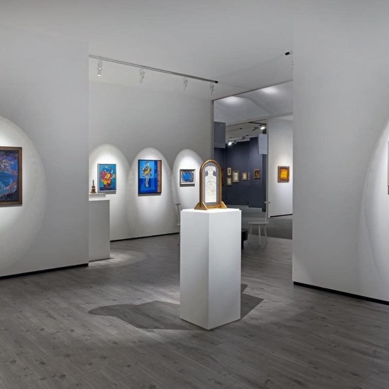 Frieze Masters 2022, installation view, Gallery Wendi Norris, Booth D12, The Regent's Park, London, UK, October 12-16, 2022. Photo by...