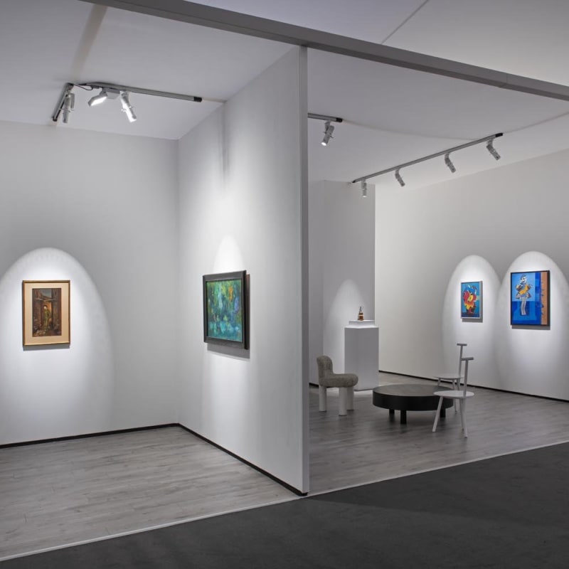 Frieze Masters 2022, installation view, Gallery Wendi Norris, Booth D12, The Regent's Park, London, UK, October 12-16, 2022. Photo by...