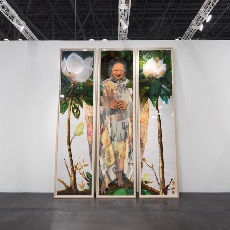 Installation view, The Armory Show, Gallery Wendi Norris, Booth 348, Javits Center, NY, 2022. Photo by Dan Bradica