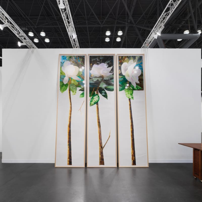 Installation view, The Armory Show, Gallery Wendi Norris, Booth 348, Javits Center, NY, 2022. Photo by Dan Bradica