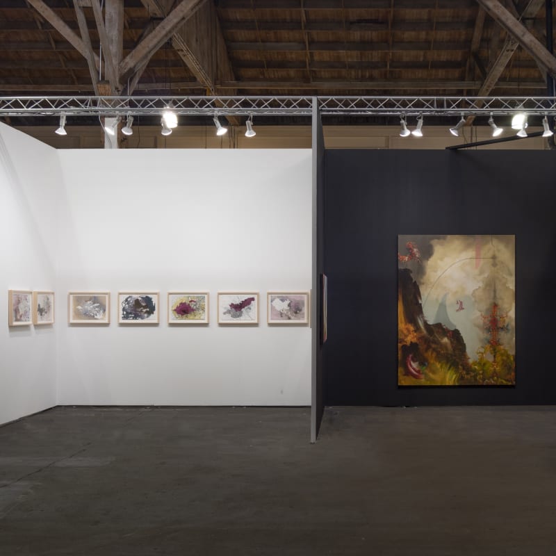 UNTITLED Art, San Francisco 2020, installation view, Gallery Wendi Norris, Booth A1, Pier 35, 1454 The Embarcadero, San Francisco, CA, January 16 – 19, 2020. Photo: David Stroud.