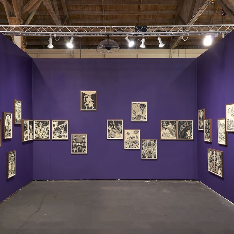 UNTITLED Art San Francisco, installation view, Pier 35, San Francisco, CA, January 18 - January 20, 2019