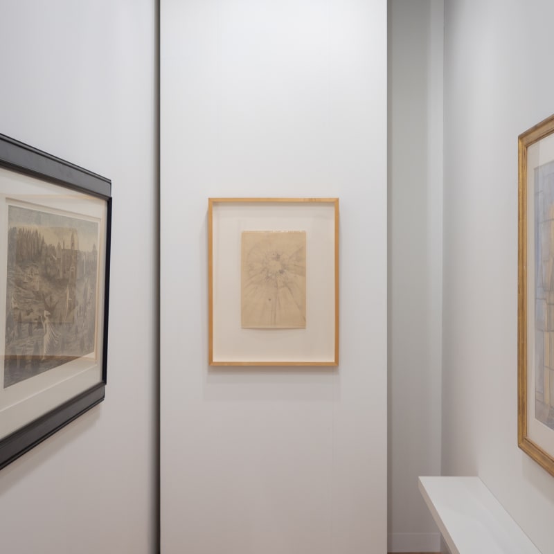 View of Leonora Carrington's Bestiary, Gallery Wendi Norris booth at Art Basel in Basel, June 2024. Photo by Photo by Michael Adair.