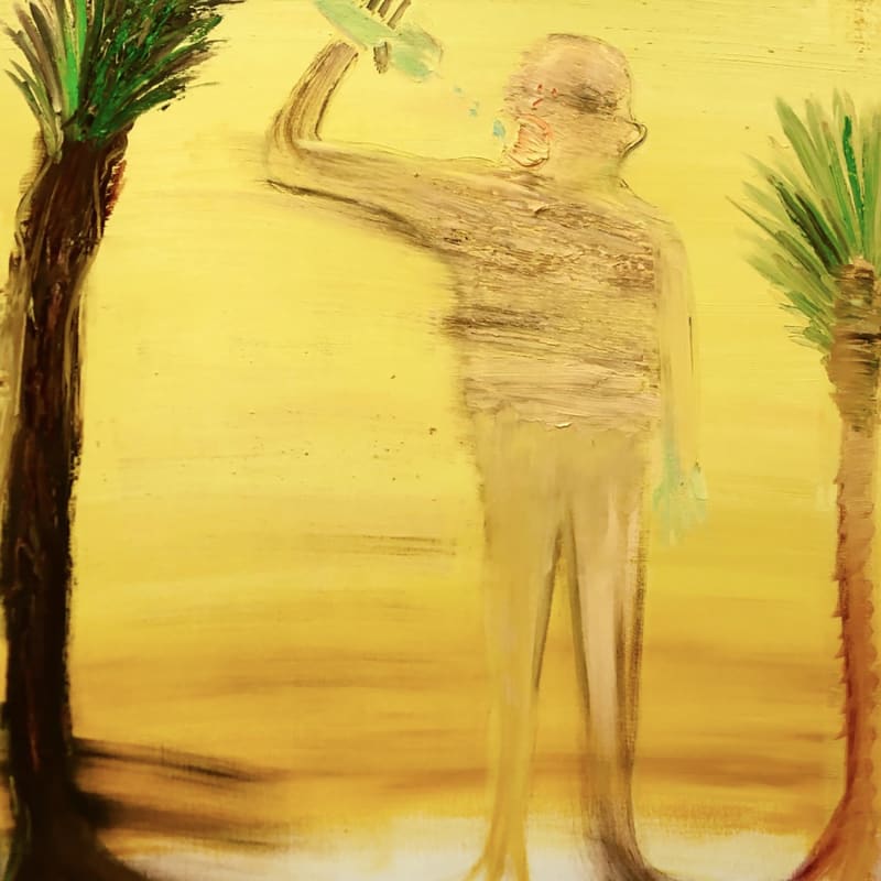 Shinya Azuma, Moisture, 2021, Oil on canvas, 162×130.3cm