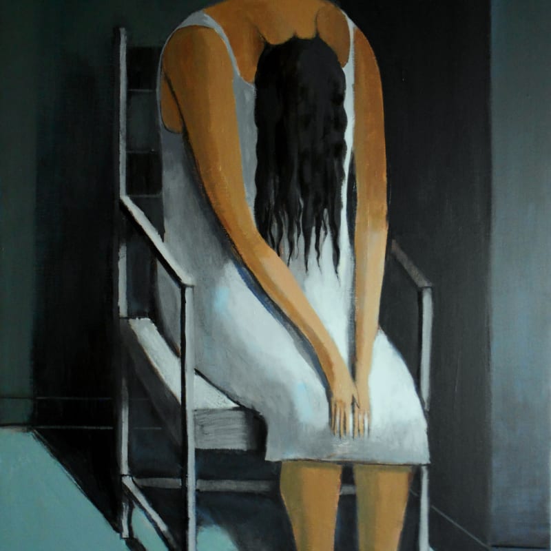 Annie Kurkdjian, 2022, Acrylic on canvas, 120x80cm