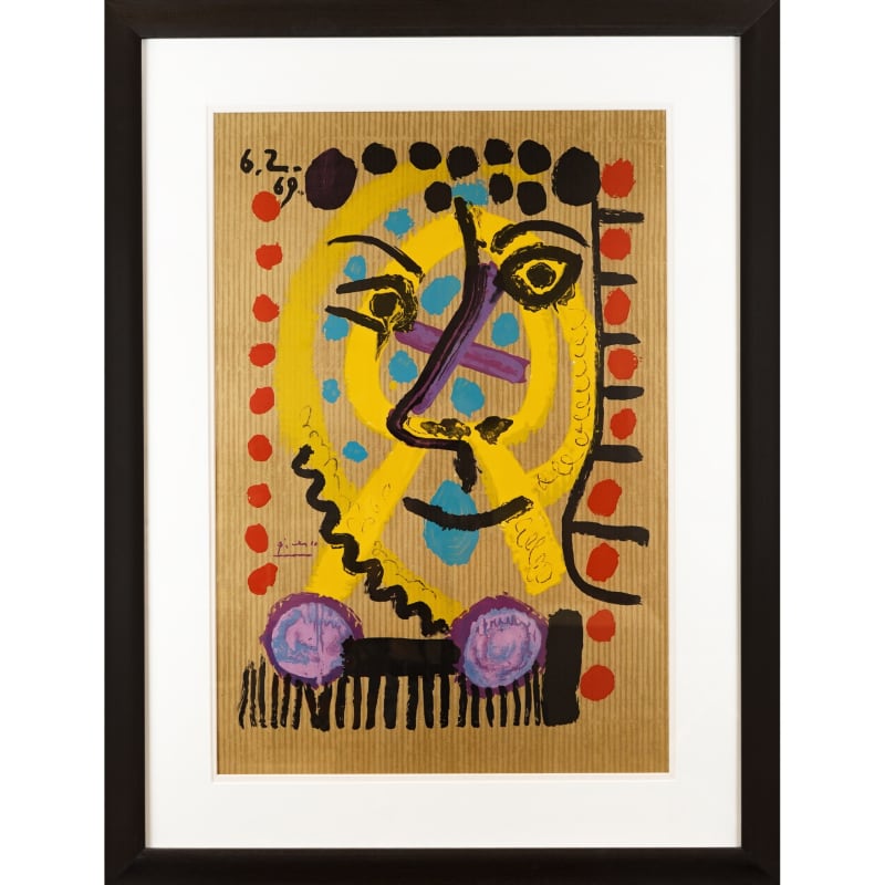 Pablo Picasso, Portrait Imaginaire 6.2.69, 1969