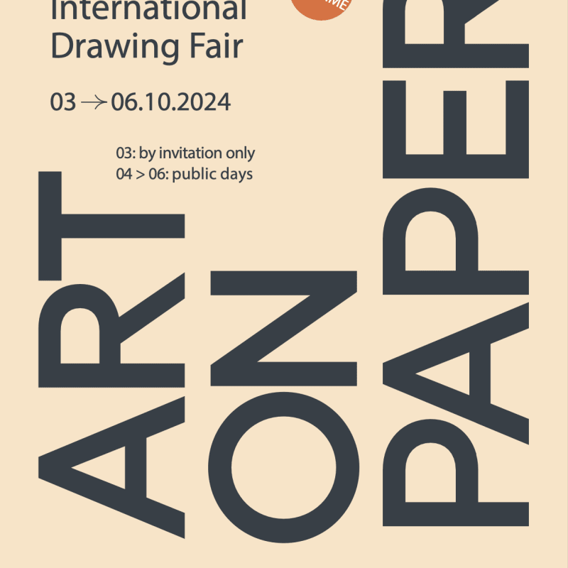 Art on Paper Brussels 2024