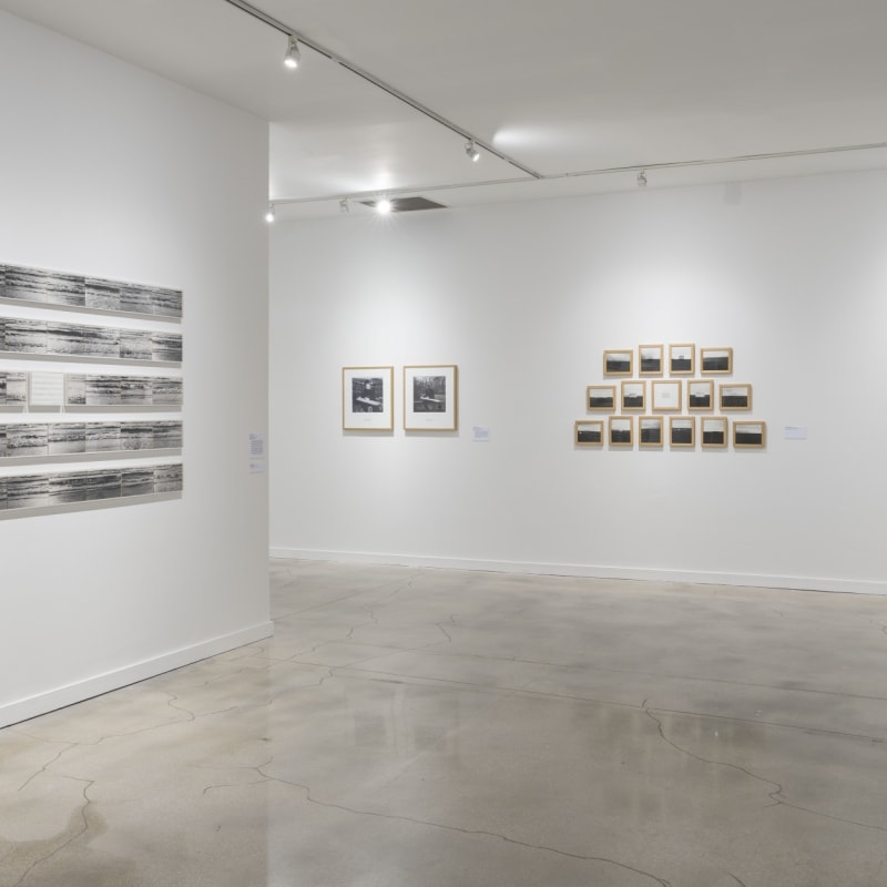 Hreinn Friðfinnson Installation view: For the Time Being, MOAD - Museum of Art and Design, Miami, FL, USA, 2021. Photos:...