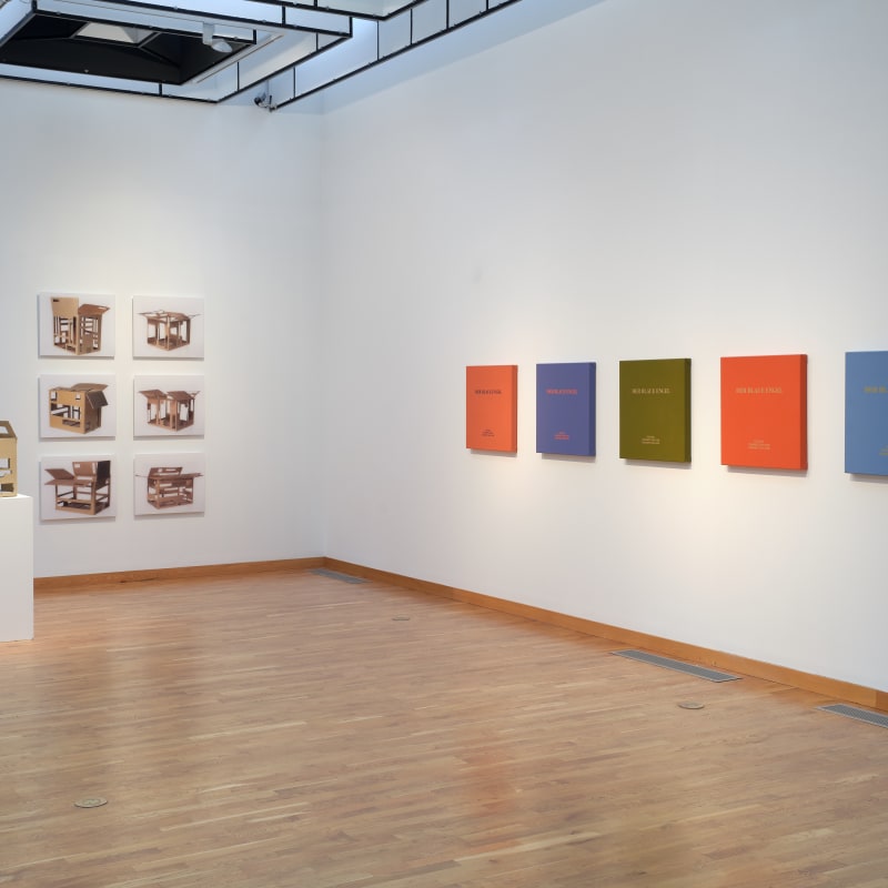 Installation view: Birgir Andrésson, "As Far As The Eye Can See", Reykjavik Art Museum, 2022