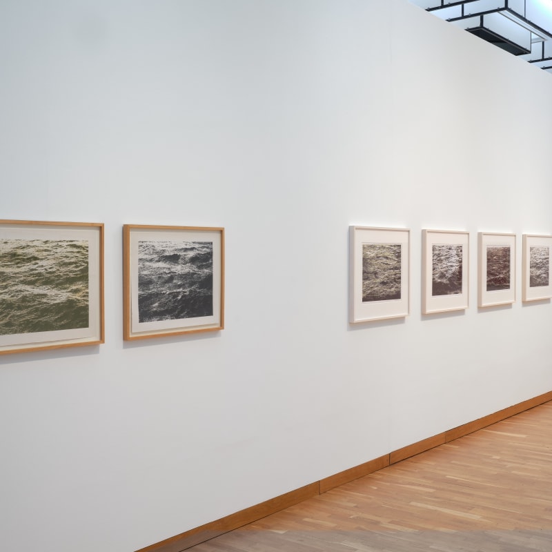 Installation view: Birgir Andrésson, "As Far As The Eye Can See", Reykjavik Art Museum, 2022