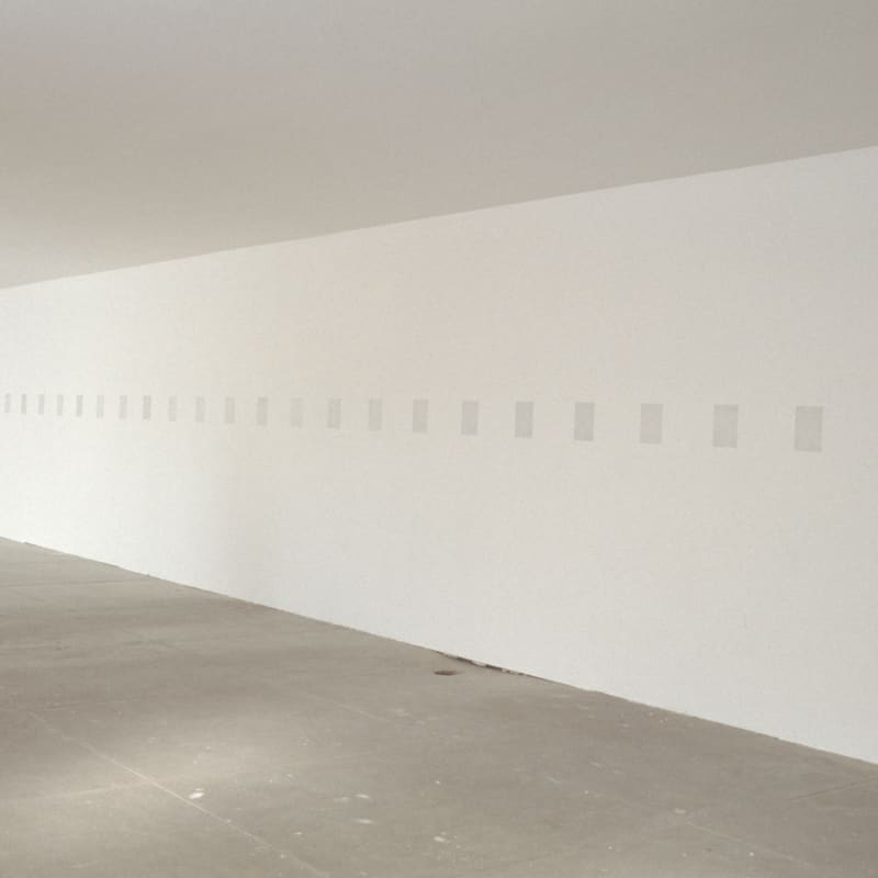 Installation views of perminant installation at The Chinati Foundation, Marfa, Texas, USA
