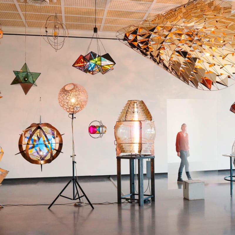 Installation view: Olafur Eliasson: Symbiotic seeing, Kunsthaus Zürich, 2020. Photos: Franca Candrian Courtesy of Studio Olafur Eliasson