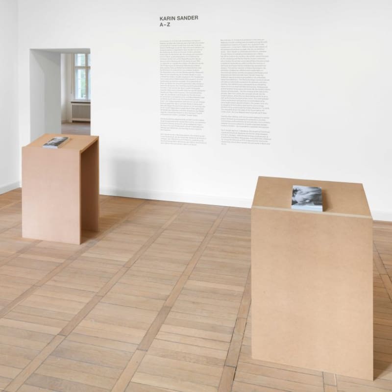 Karin Sander - A to Z, installation view Haus am Waldsee, 2019. Photos: Roman März