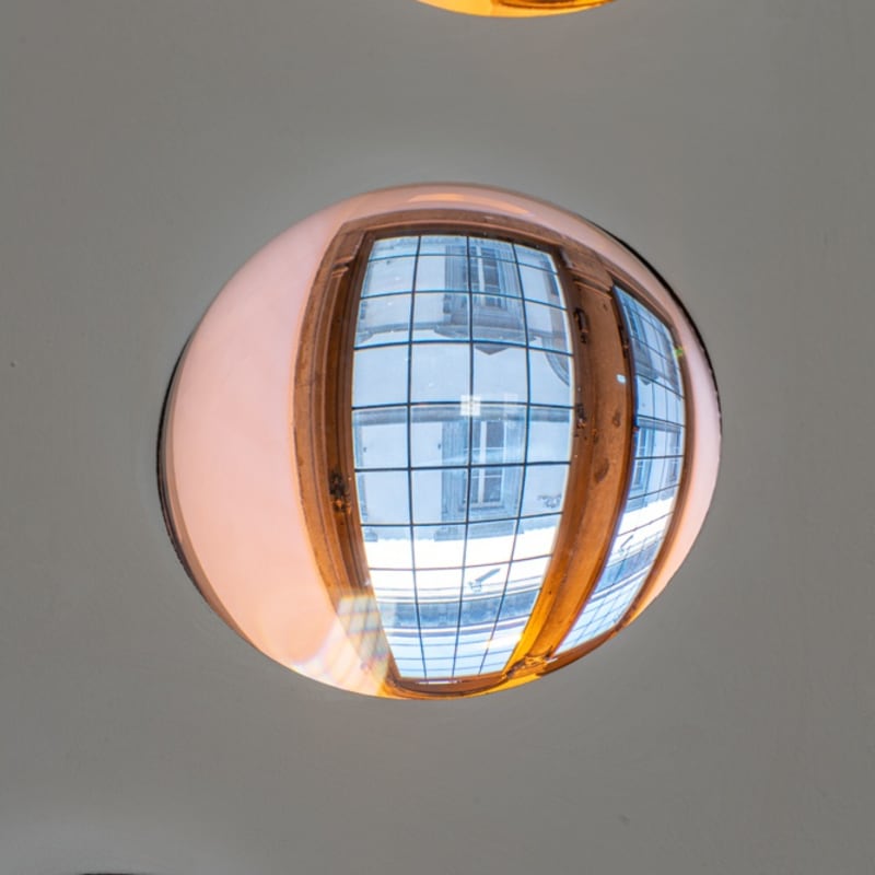 Installation view: Olafur Eliasson: Nel tuo tempo, Fondazione Palazzo Strozzi, Florence, Italy, 2022. Photo: Ela Bialkowska, OKNO Studio. Metapurse; Courtesy...