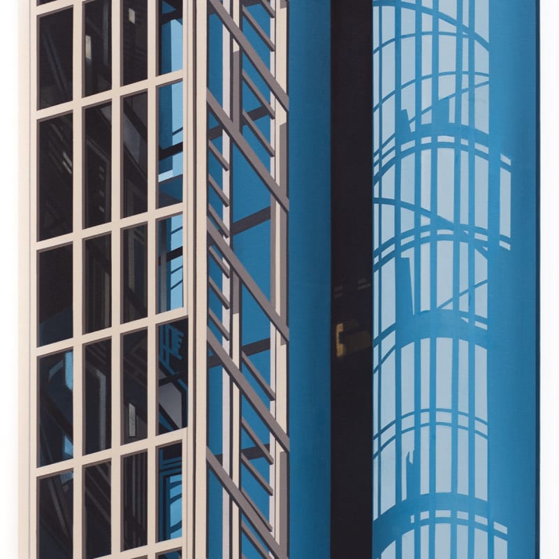 Hildebrando de Castro, BEAUBOURG #6 (Série Centre Pompidou) , 2021