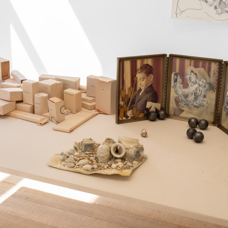 Installation view, Uri Aran, zero point everything, Sadie Coles HQ, Bury Street, 8 May - 15 June 2024