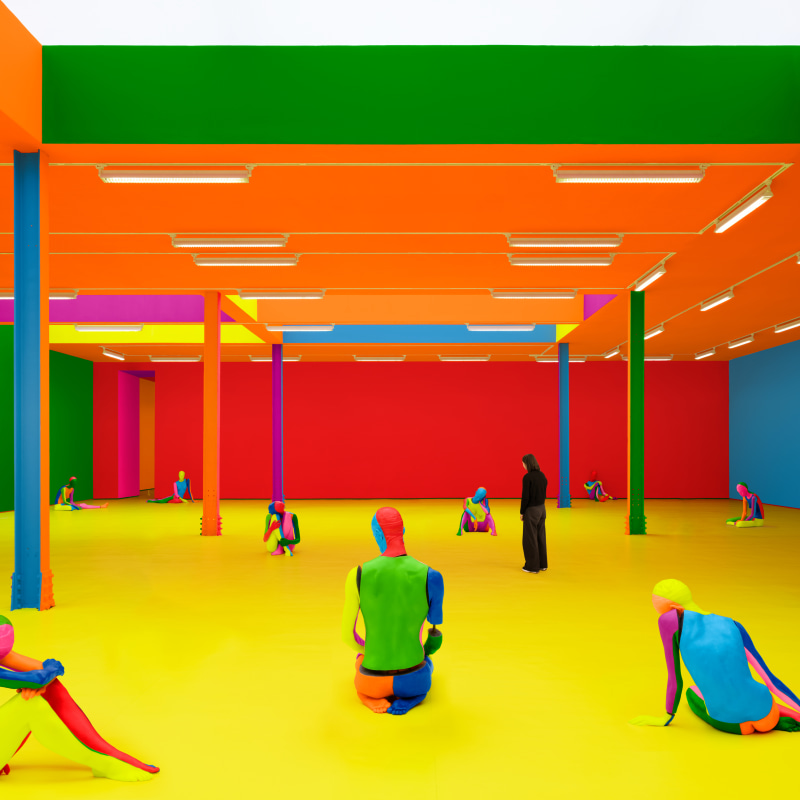 Ugo Rondinone, the rainbow body