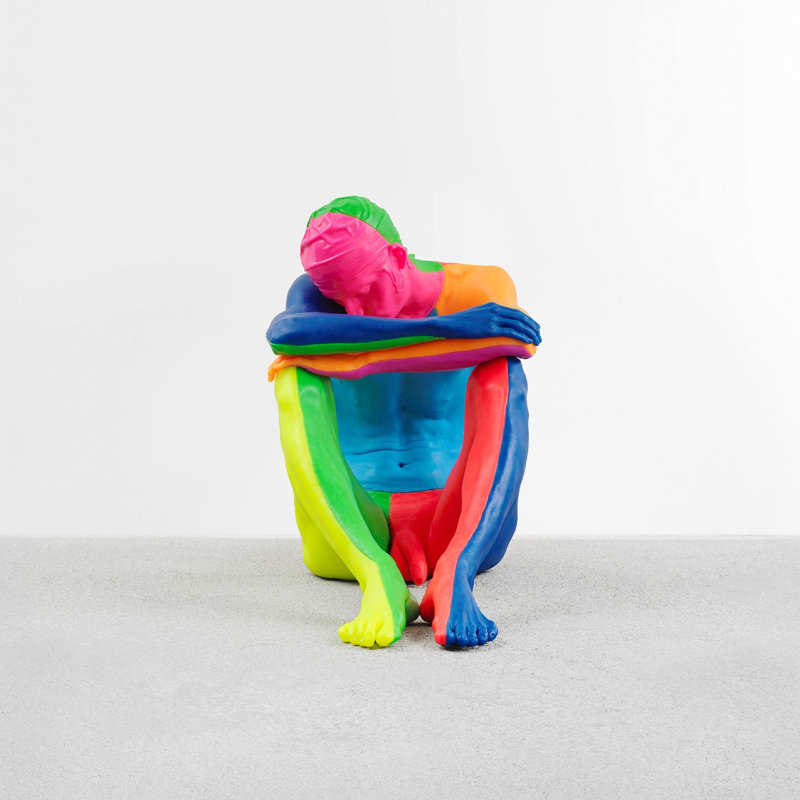 Ugo Rondinone, the rainbow body
