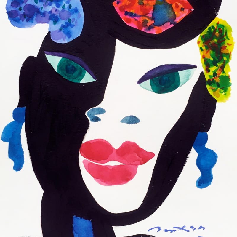 Gerry Baptist RWS RE, Red Lips