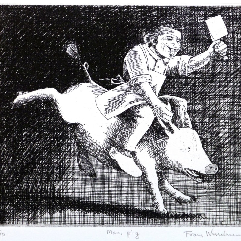 Man, Pig (the Dream of the Butcher's Wife)