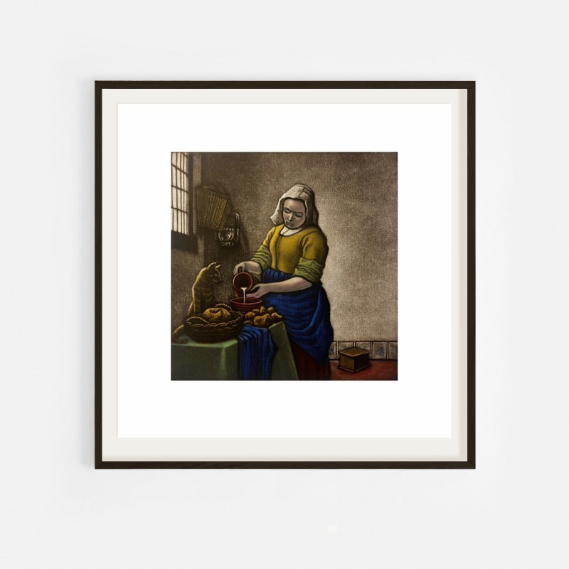 Mychael Barratt PPRE Hon. RWS, Vermeer's Cat