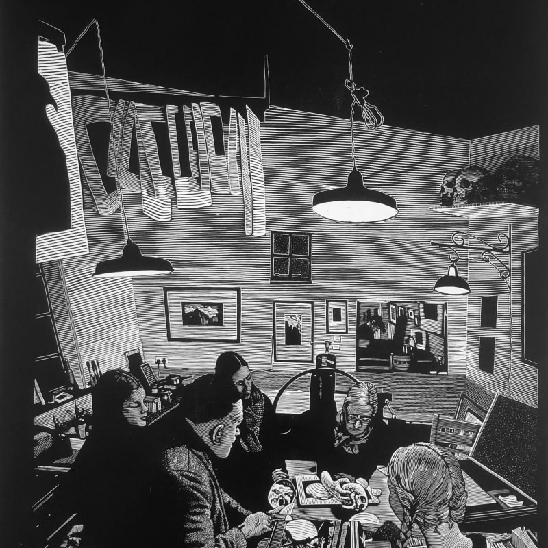 'Anatomy Class, Bones of the Skull'