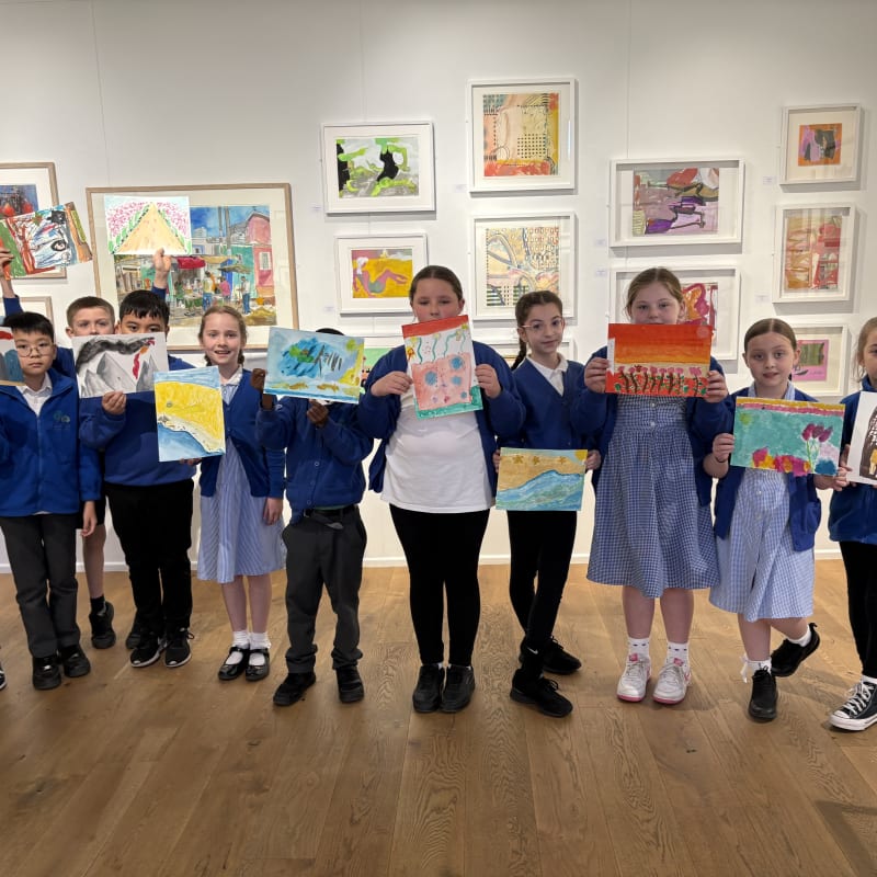 Little Brushes, Big Impressions: Year 4 at the Bankside Gallery
