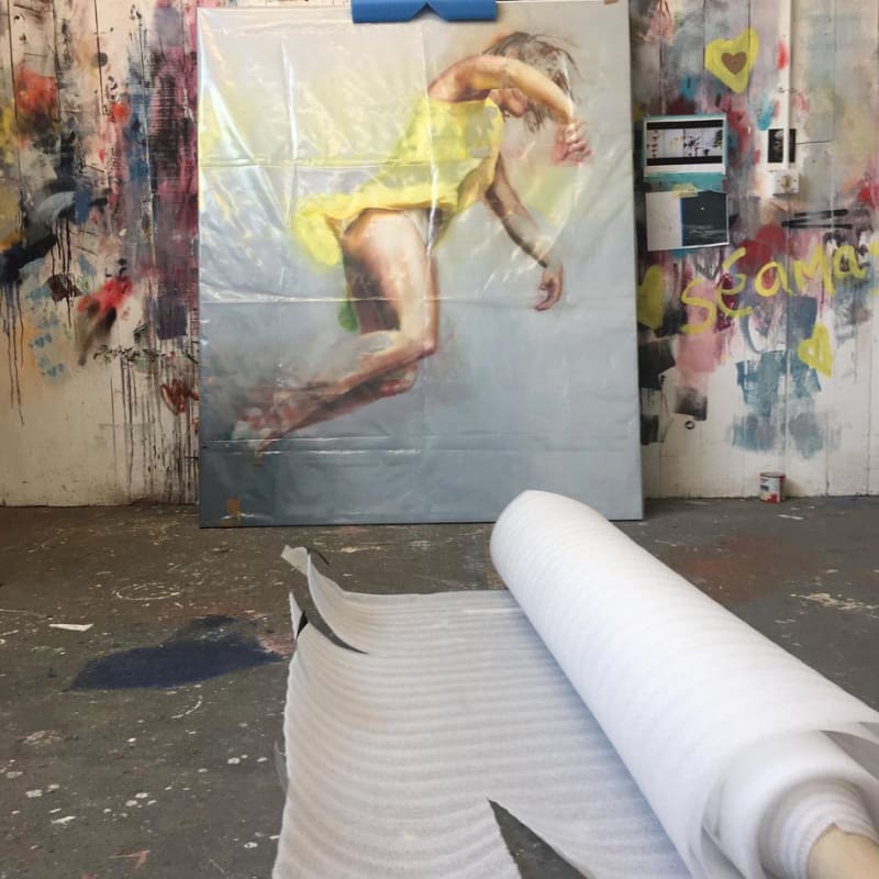 In the studio with Chloe Early, 2018