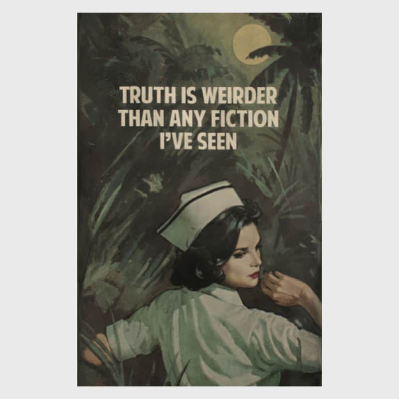 Artwork image: THE CONNOR BROTHERS The Truth Is Weirder Than Any Fiction I Have Seen
