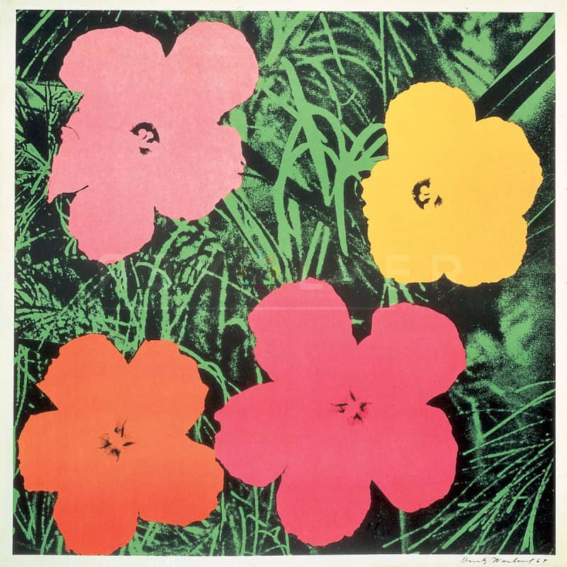 Artwork image: Andy Warhol Flowers (FS 11.6)