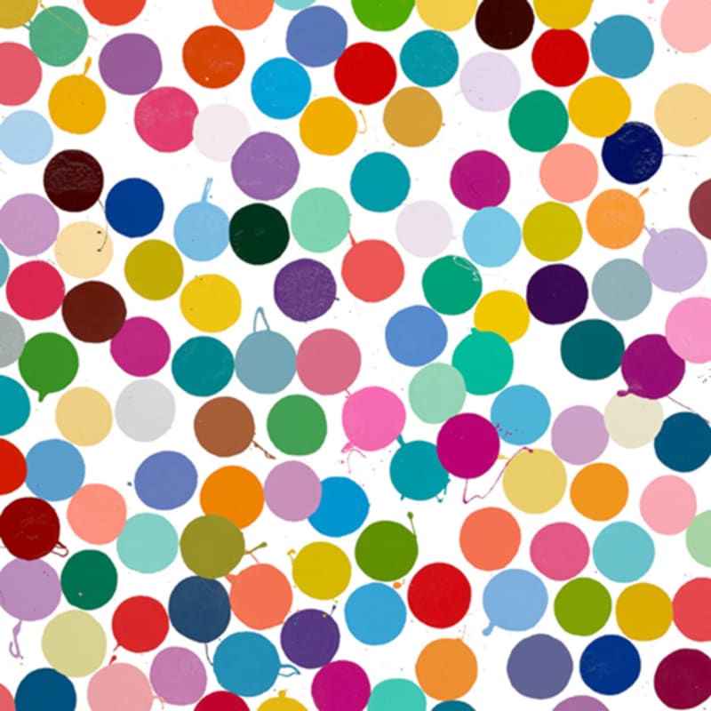 Damien Hirst blue chip artwork to invest in with Maddox art advisory 