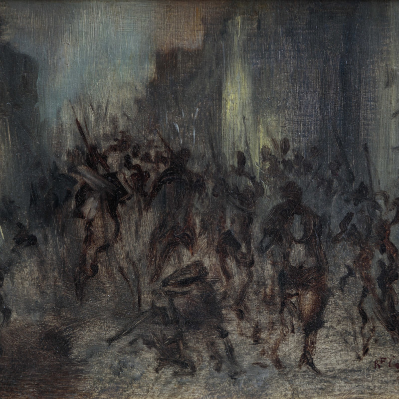 A SCENE FROM THE SIEGE OF PARIS