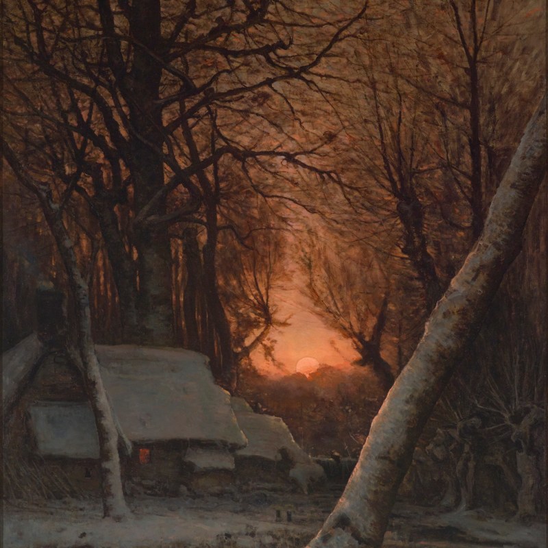 WINTER EVENING IN ARTOIS (SOIR D'HIVER À ARTOIS)