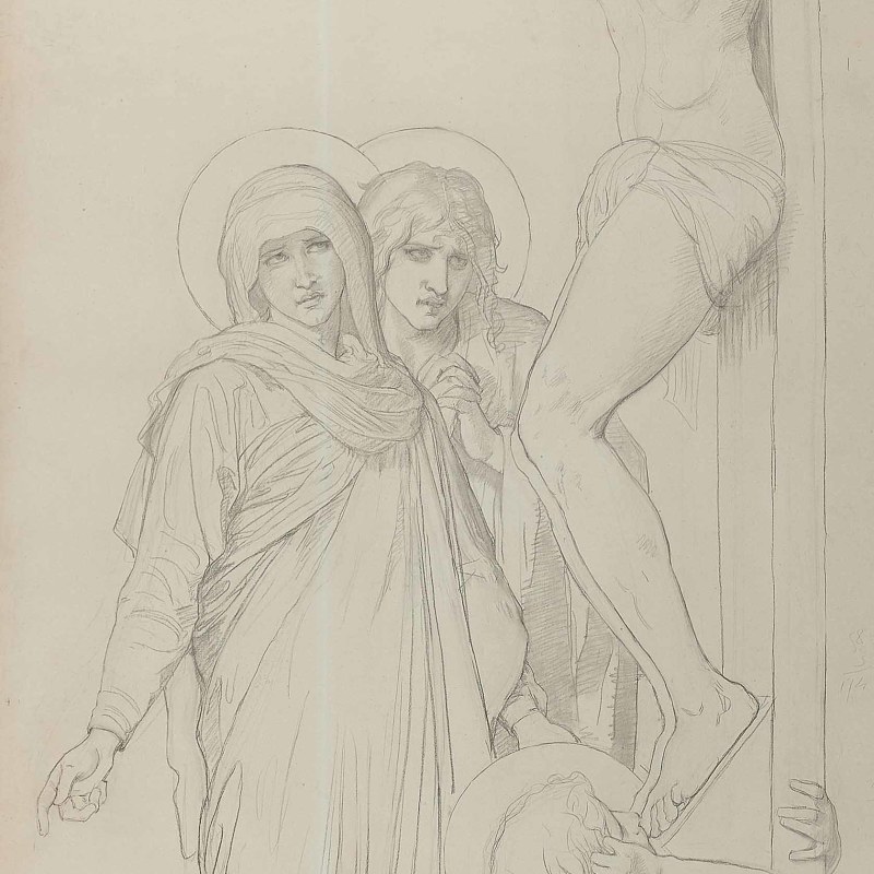 THE VIRGIN AT THE FOOT OF THE CROSS (VIERGE AU PIED DE LA CROIX)