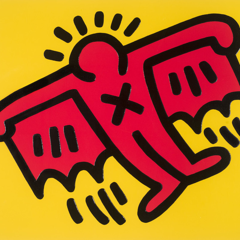 Keith Haring, Icons 4, 1990