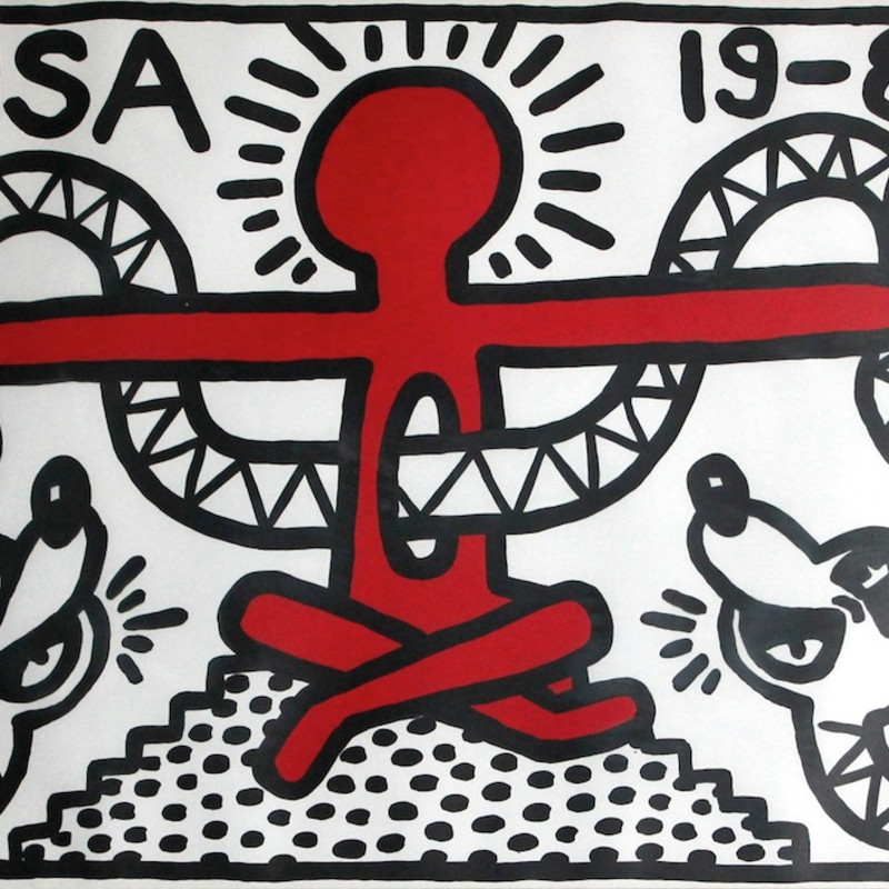 Keith Haring, USA 19-82, 1982
