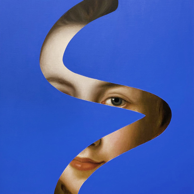 Lino Lago, Fake Abstract (Pietro Antonio Rotari), 2020