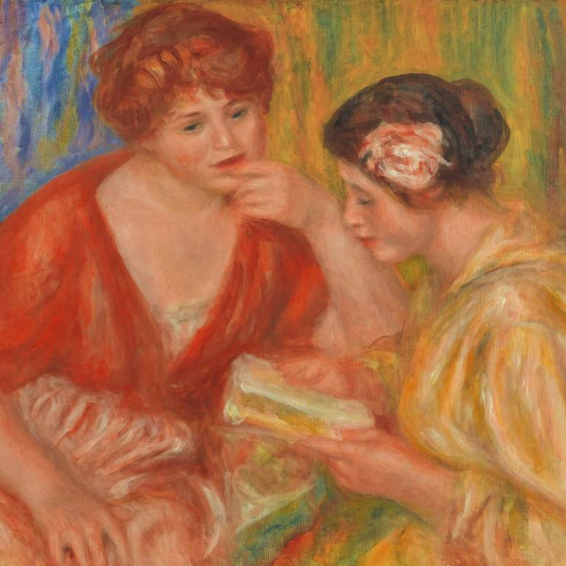 Pierre-Auguste Renoir - La Lecture, 1918