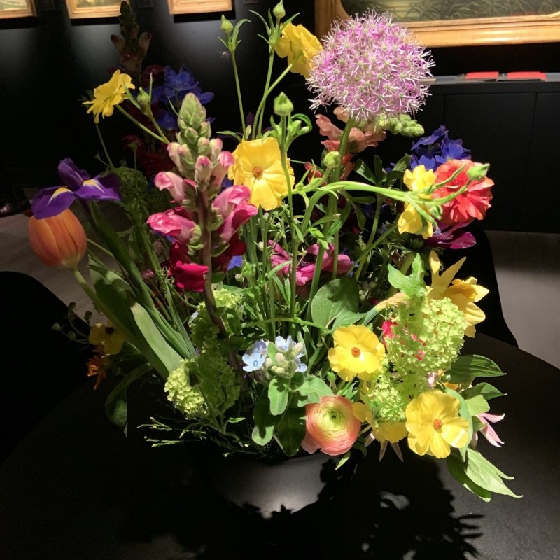 Flowers are everywhere at TEFAF Maastricht.