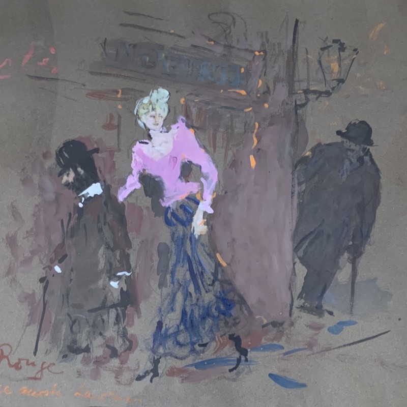 Marcel Vertès, Moulin Rouge/Marie accoste Lautrec