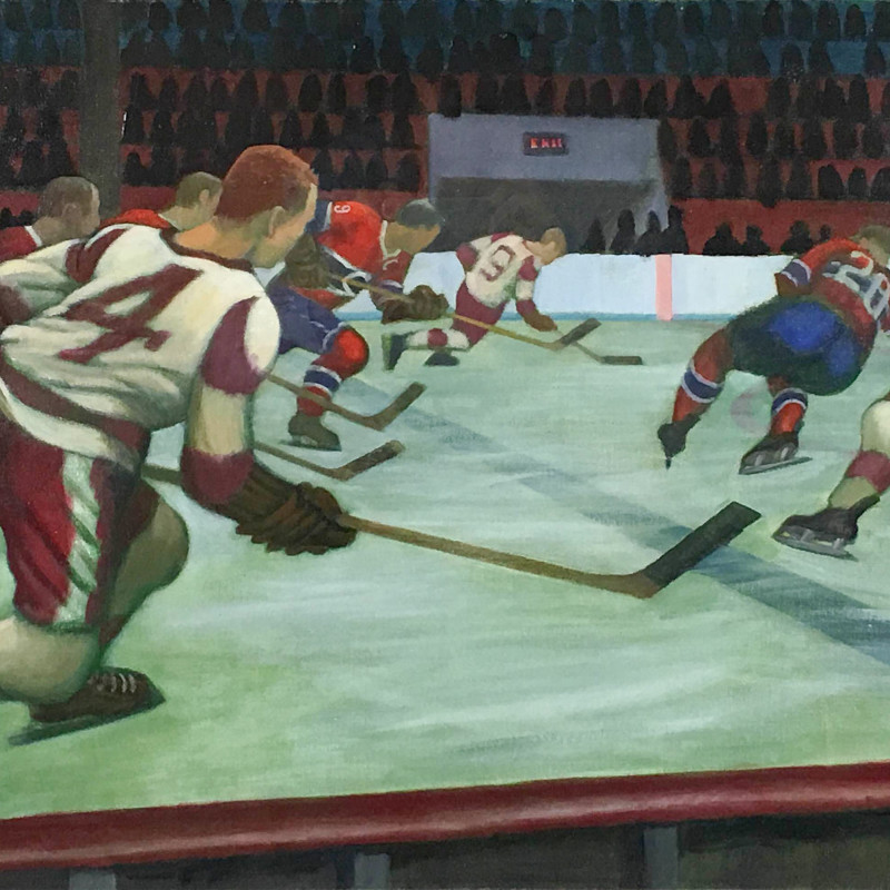 <b>Fine Art & Hockey: A Point of View</b>-