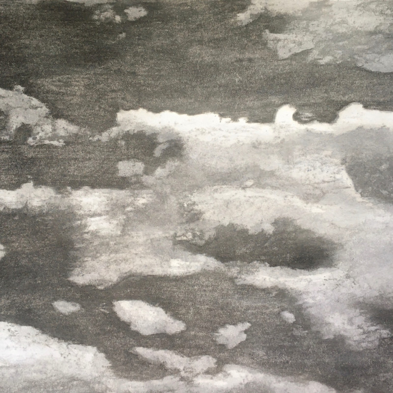 Above Us, woodcut