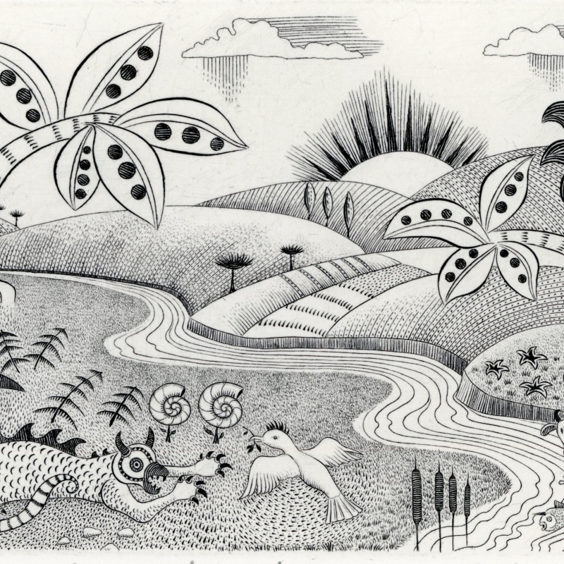 Sunrise Over Imagined Land