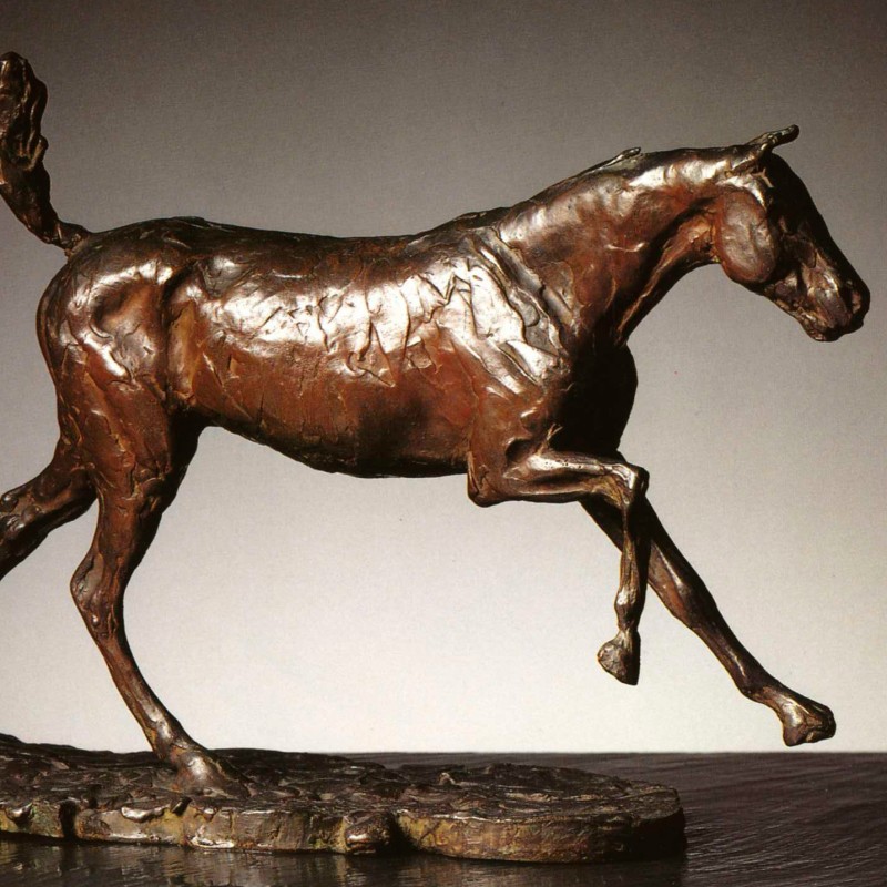 Edgar Degas - Horse Galloping on Right Foot