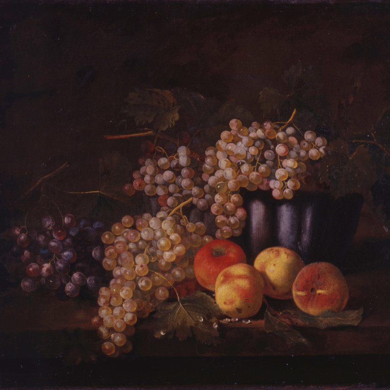 Samuel Jakob Beck (attributed) - A pair of German 18th Century still-lifes with fruit attributed to Samuel Jakob Beck
